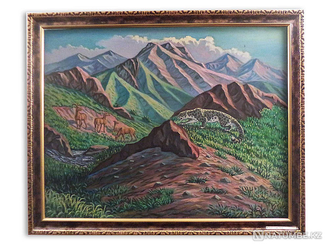 Artistic paintings of Kazakh nature  - photo 2