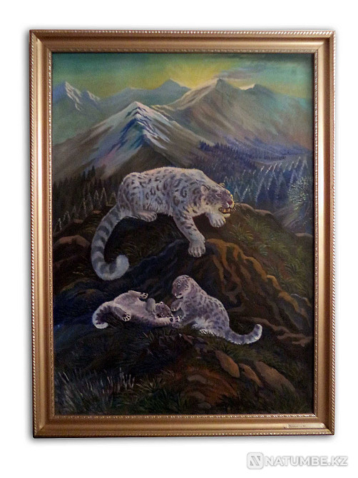 Artistic paintings of Kazakh nature  - photo 3