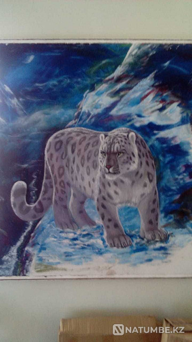 Artistic paintings of Kazakh nature  - photo 8