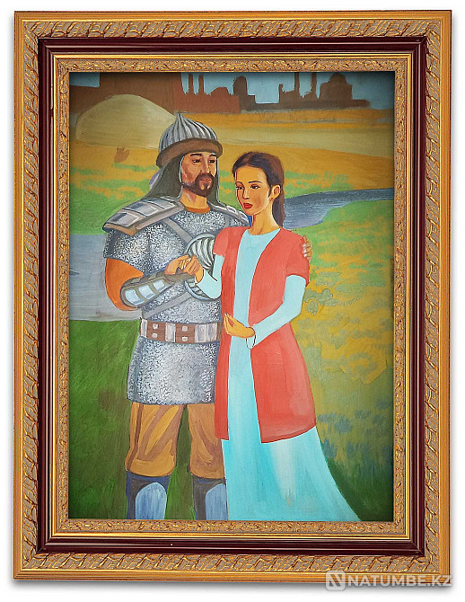 Artistic paintings of Kazakh nature  - photo 5