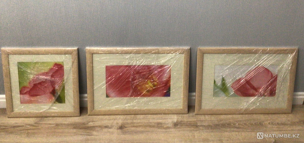 картина цветок 3шт.  - изображение 2