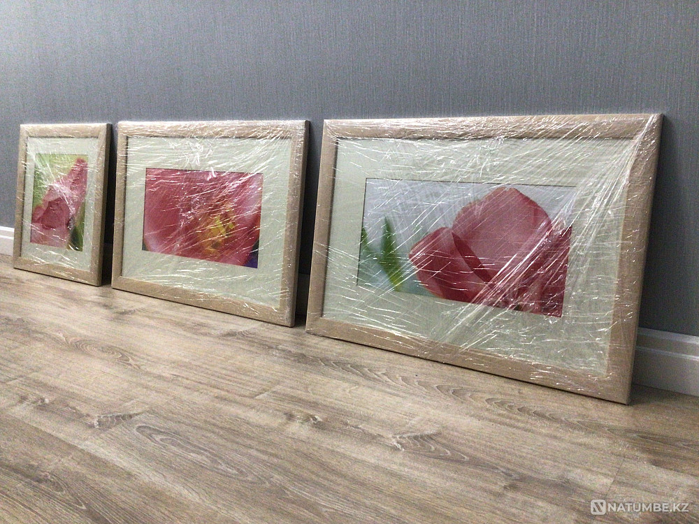 картина цветок 3шт.  - изображение 1