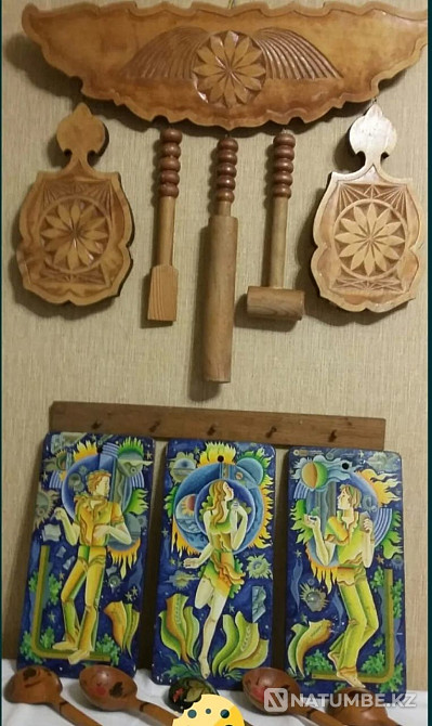 Художественные роспись по дереву.  - изображение 1