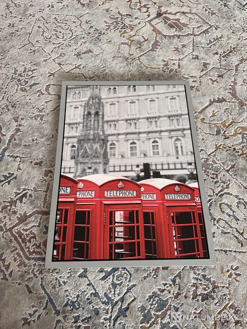 IKEA painting London Vilshult on canvas with frame  - photo 1