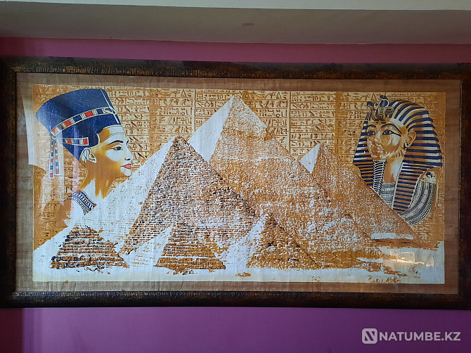 Papyrus painting  - photo 2