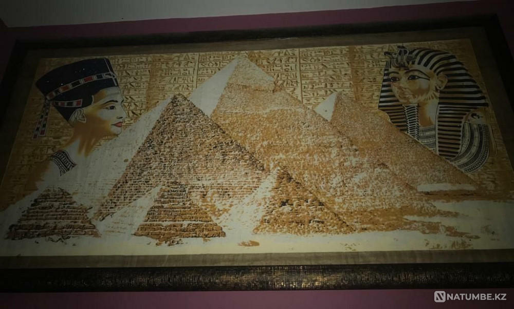 Papyrus painting  - photo 3