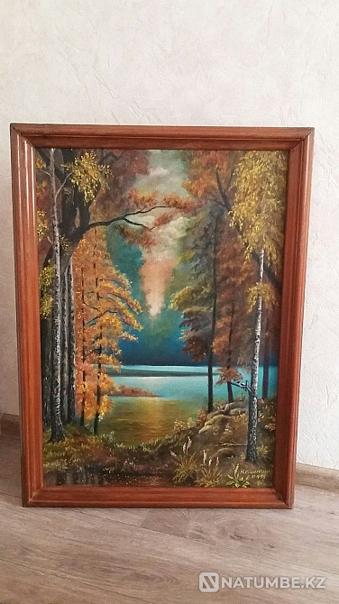 Картина 75х55 масло .  - изображение 1