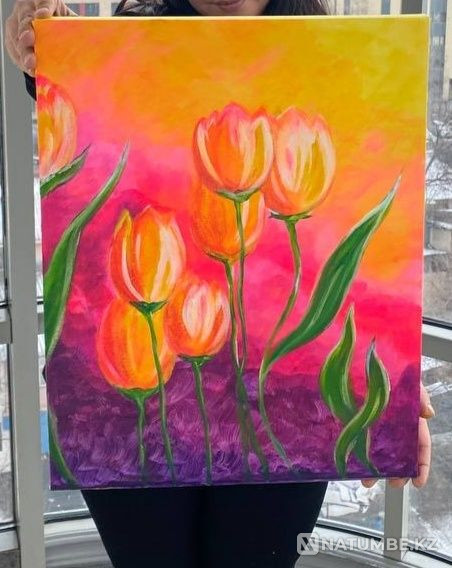 Продам акриловую картину за 5990 тг!  - изображение 1