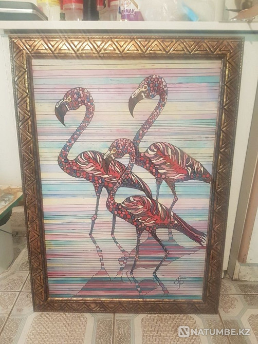 Продам картину. Роспись по шёлку  - изображение 1