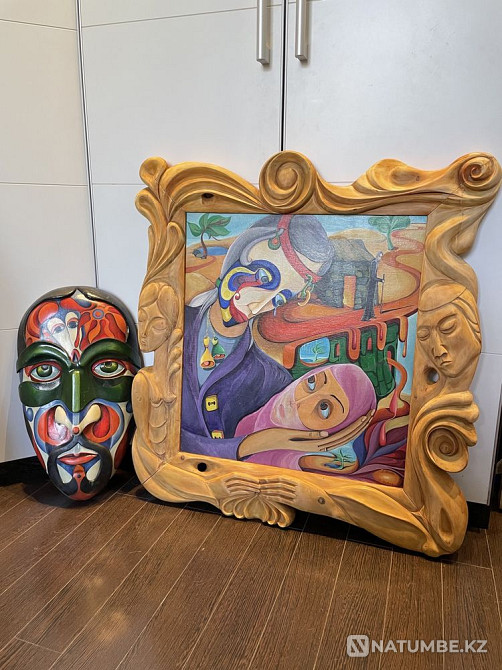 Картина и Маска Л. Махова ТОРГ  - изображение 1