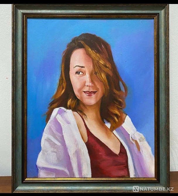 Портрет маслом на холсте  - изображение 3