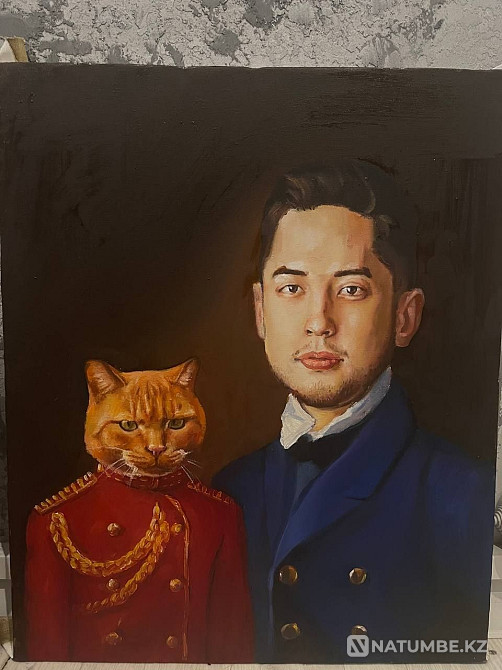 Портрет маслом на холсте  - изображение 6