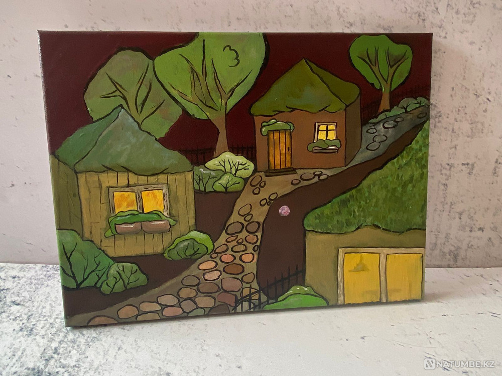 Painting; acrylic  - photo 1