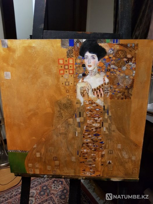 Картина"Поцелуй" Сусальное золото  - изображение 6