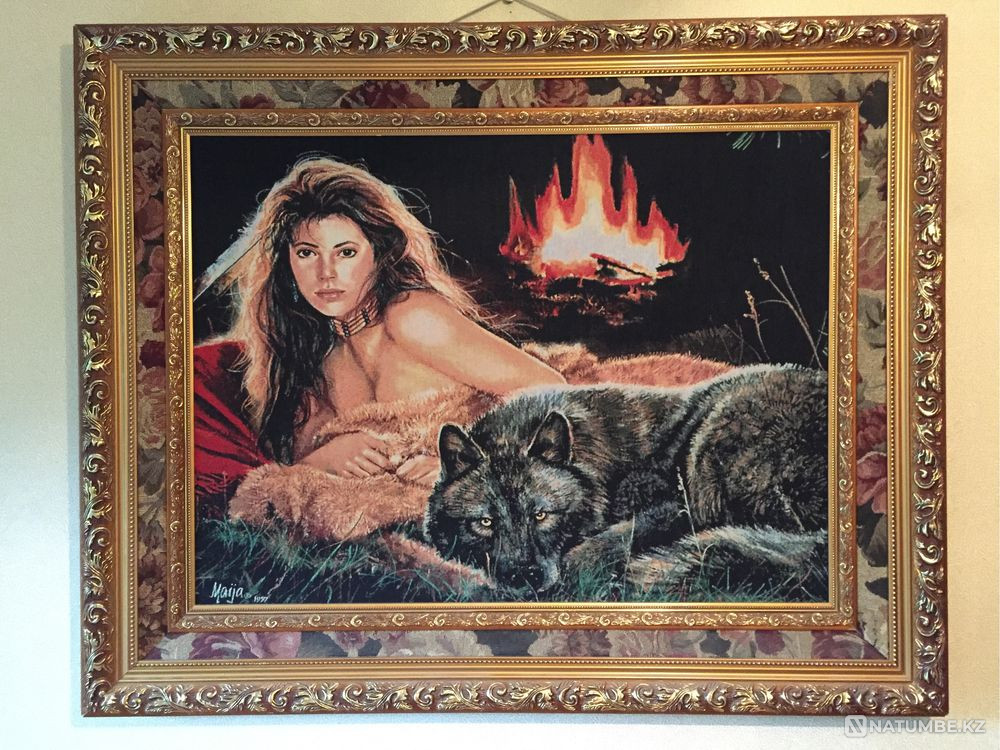 Картина «Женщина с волком»  - изображение 1