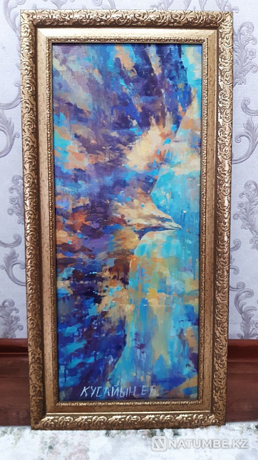 Картина; холст 74/31 Кусаинов 2015 Беркут  - изображение 1