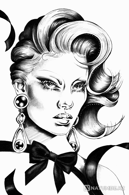 Painting with a girl by numbers  - photo 5