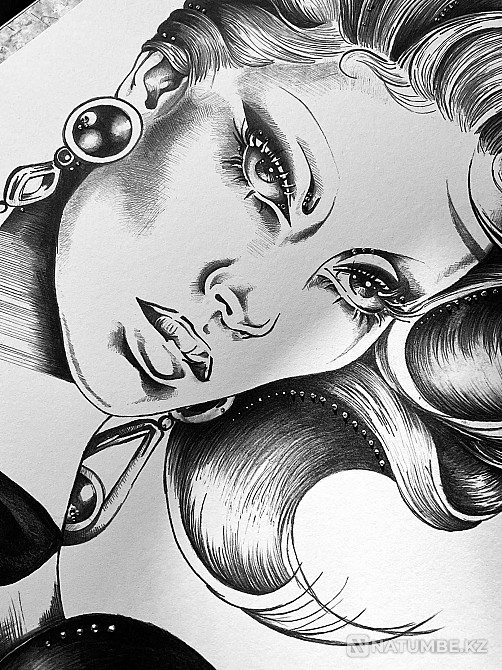 Painting with a girl by numbers  - photo 1