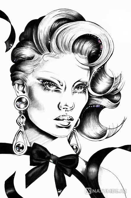 Painting with a girl by numbers  - photo 2