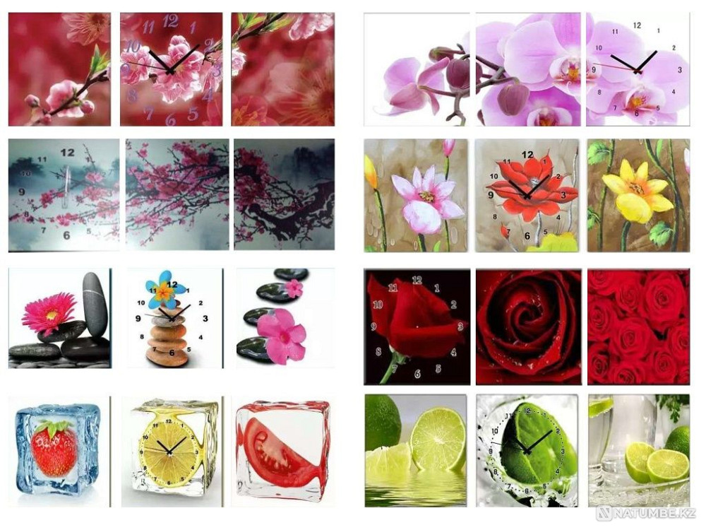 Модульная картина с часами  - изображение 5