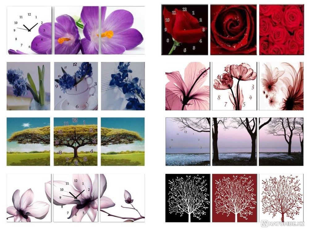 Модульная картина с часами  - изображение 3