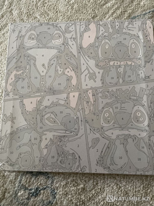 Картинка по номерам с мультяшной рисовкой  - изображение 1