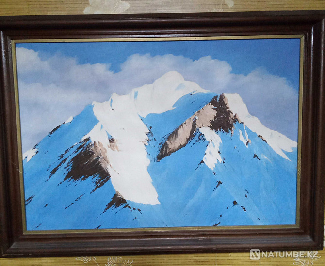 painting Tien Shan Mountains  - photo 1