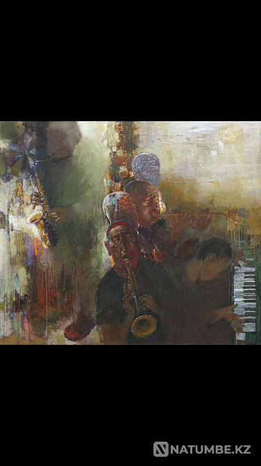 Painting Jazz 120 by 140  - photo 1