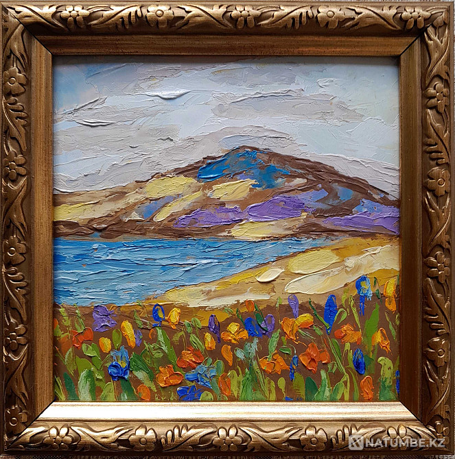Картина "Цветы на побережье."  - изображение 1