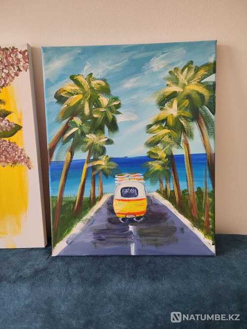 Картина акрилом на холсте  - изображение 1