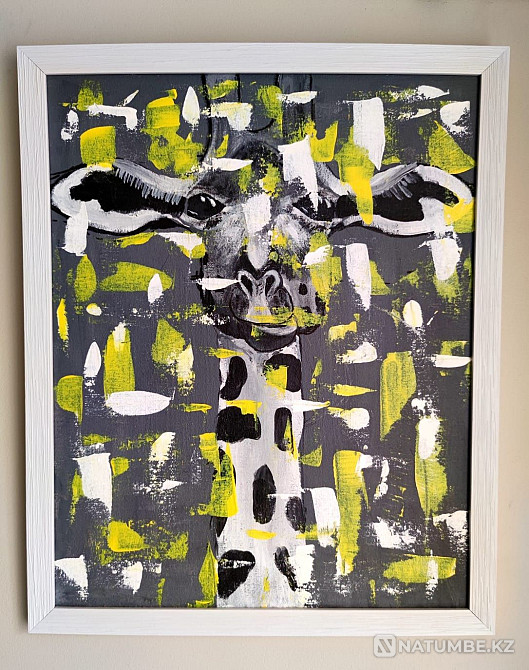 Дизайнерская картина Жираф  - изображение 1