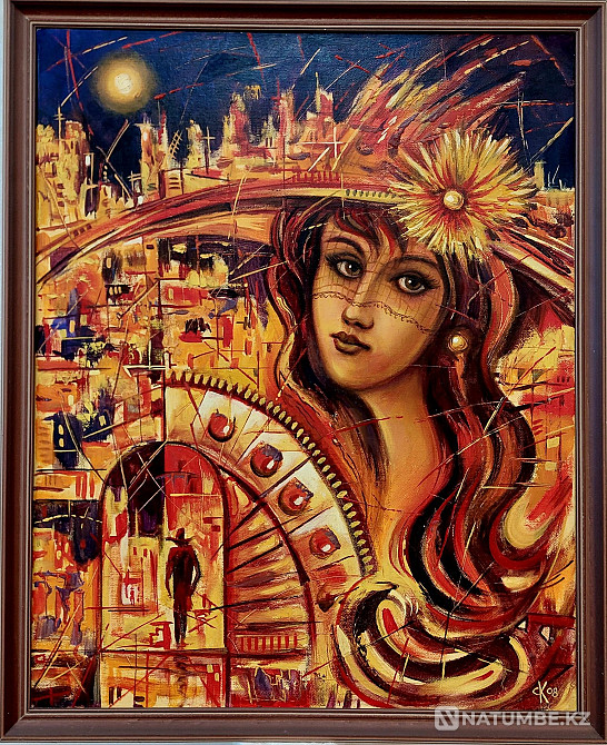 Картина; холст масло.  - изображение 1