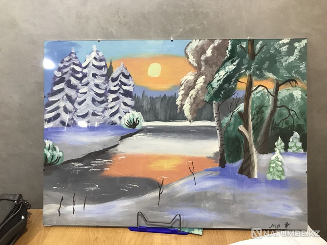 Painting “Winter Lake”  - photo 1