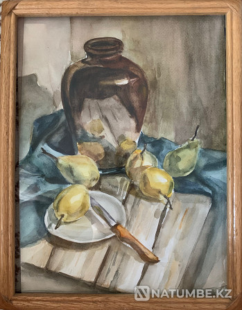 Still life in watercolor  - photo 1