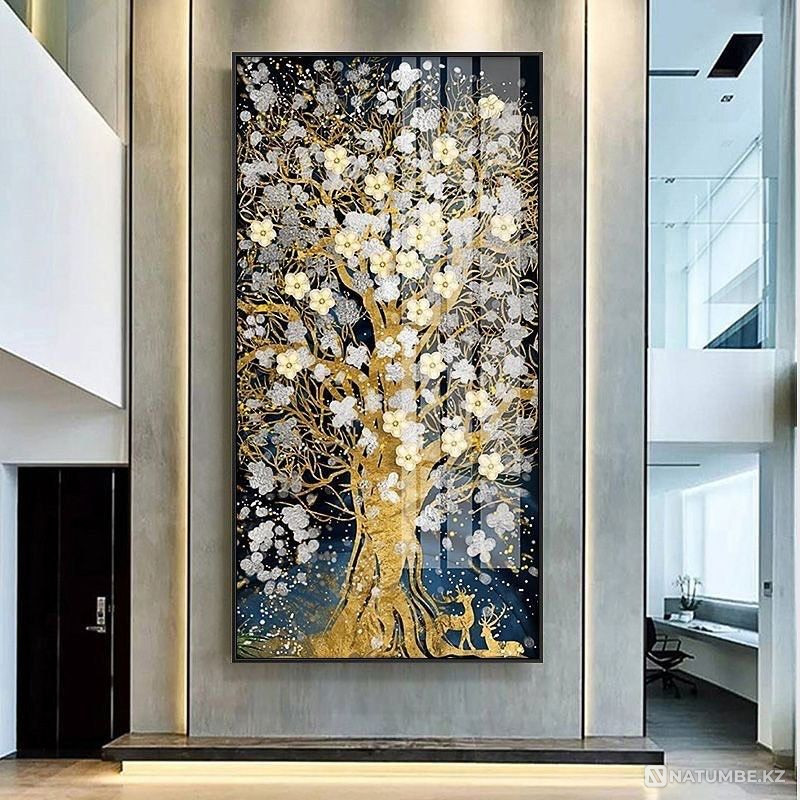 Interior Paintings Abstract Painting Wall Picture Pictures  - photo 1