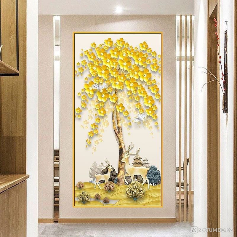 Interior Paintings Abstract Painting Wall Picture Pictures  - photo 3