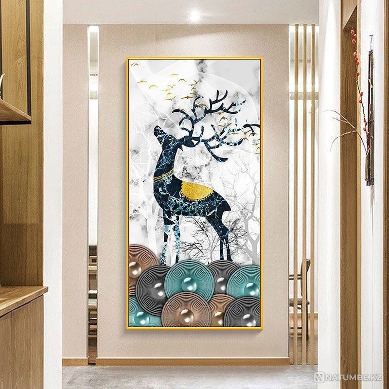 Interior Paintings Abstract Painting Wall Picture Pictures  - photo 8