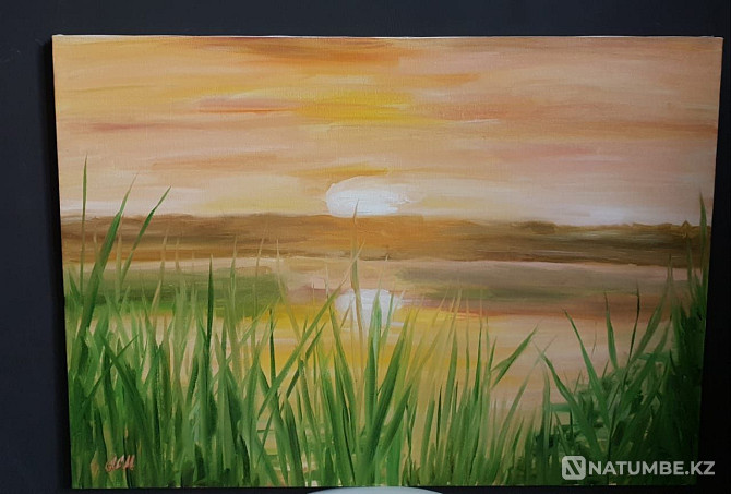 New day. Canvas, oil  - photo 1