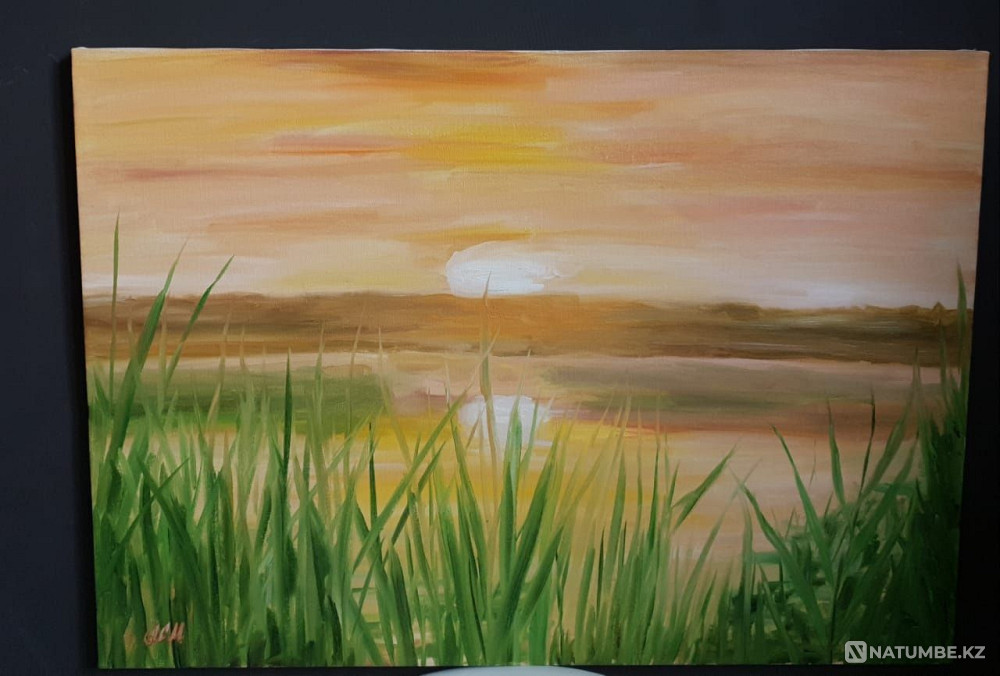 New day. Canvas, oil  - photo 1