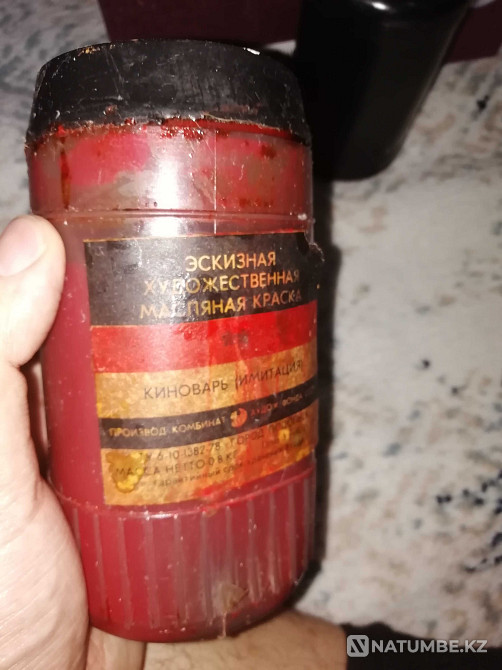 Кеңестік майлы көркем бояуларды сату – «Киннабар».  - изображение 2