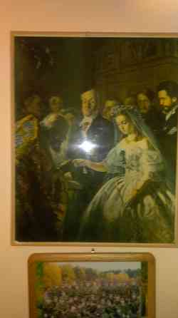 Картина «Неравный брак» В.В. Пукирева в рамке размером 48*64см 