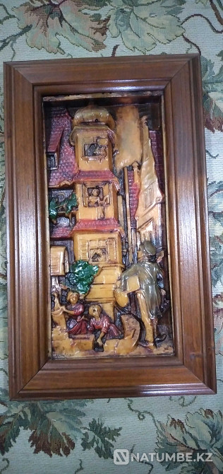 Винтажная картина из воска - репродукция (Европа)  - изображение 3