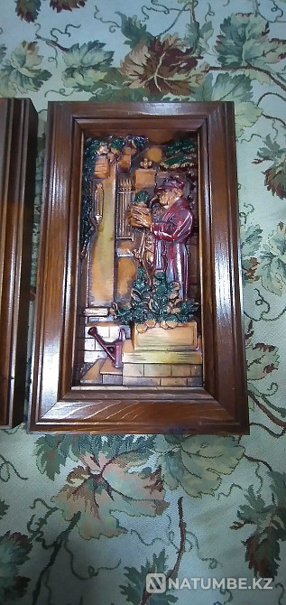 Винтажная картина из воска - репродукция (Европа)  - изображение 1