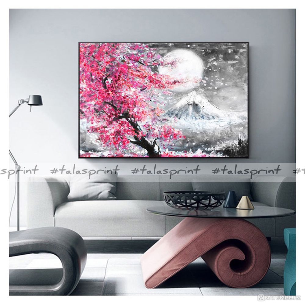 Интерьерные картины модульные картины Фотокартина печать на холсте  - изображение 4