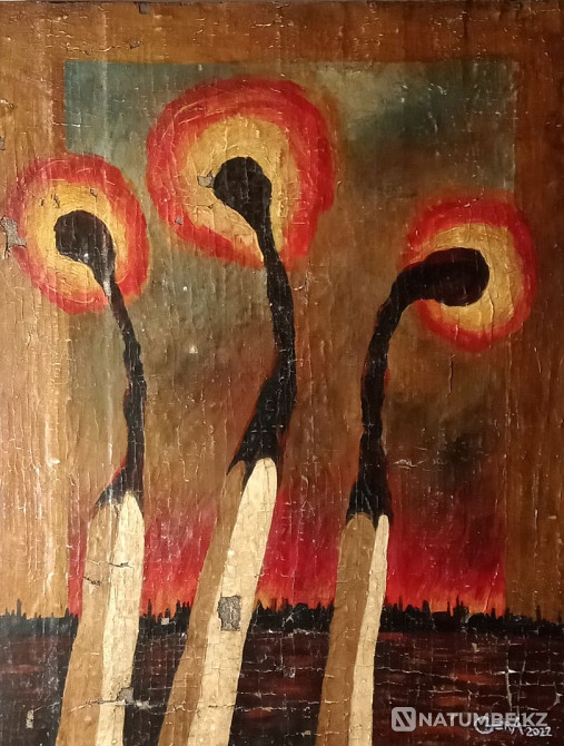 Painting; icon; painting; vintage. Artist Alexander Gerasimov  - photo 1