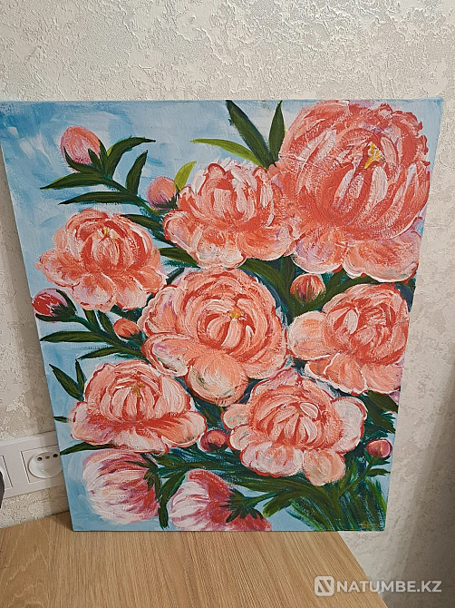 Картина на холсте цветы весны  - изображение 1