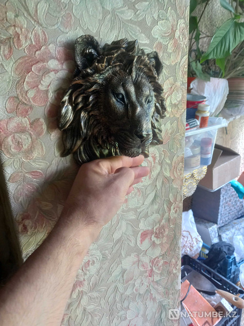 Барельев. Лев. Картина. Дизайн. Украшение.цена-3000  - изображение 2