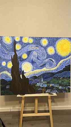 Картина Ван Гога «Звездная ночь» 