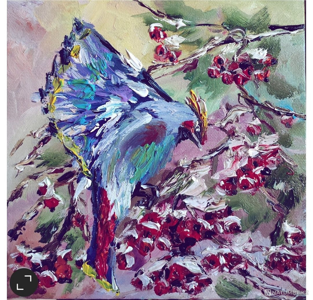 Подсолнухи! Холст.масло.Картина  - изображение 4