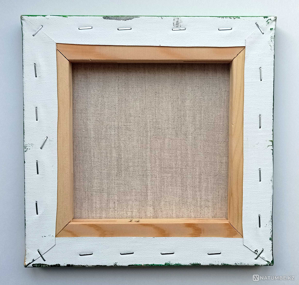 20 х 20 см акрил бояуы; зембілдегі кенеп; акрил  - изображение 4